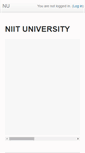 Mobile Screenshot of moodle.niituniversity.in
